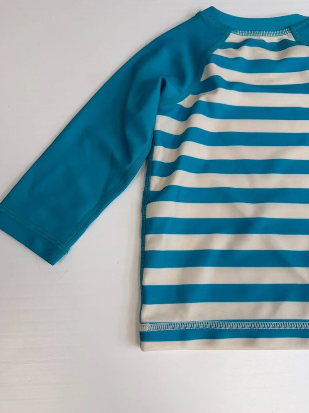 Tea Rash Guard Baby 12 Month Stripe UPF Beach Pool Swim Shirt Play Party Core Ne